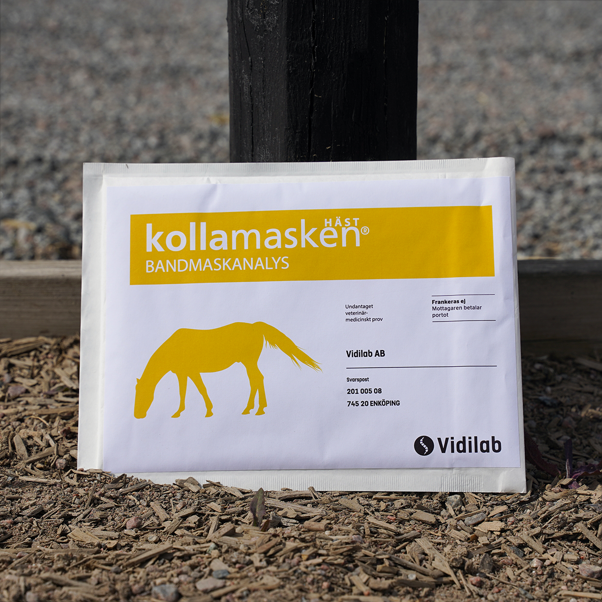 kollamasken Bandmask 1 häst (Grundanalys ingår ej) - Image 2